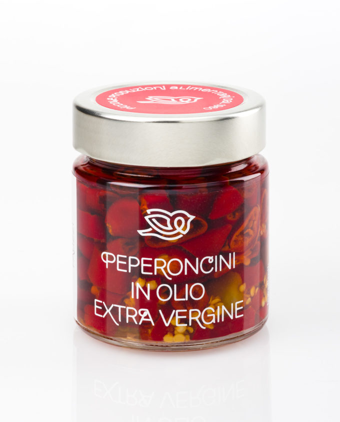 Peperoncini in olio extra vergine